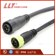 M12注塑式公接頭公針